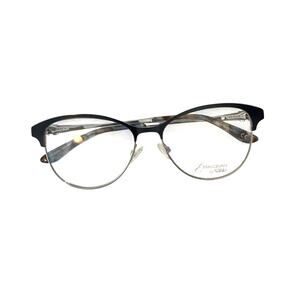 NEW Emozioni EM 4411 blue and gold cat eye glasses